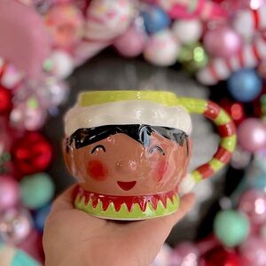 ✨NEW🎄Target Threshold Santa’s Elf Christmas Holiday Mug🎁